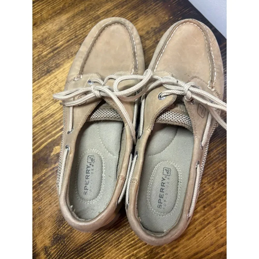 Sperry‎ Tan Loafers Size 6.5